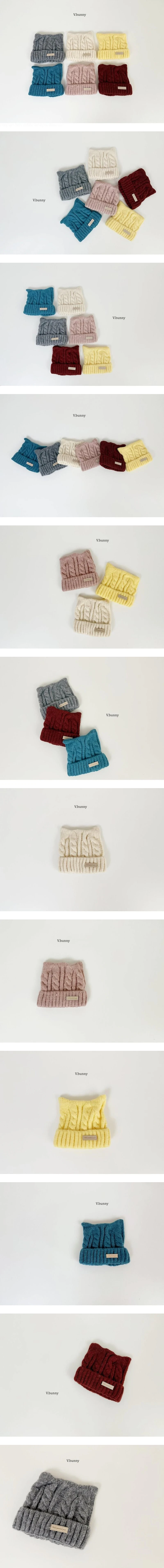 Cable Knit Beanie by V Bunny for Child - view 1