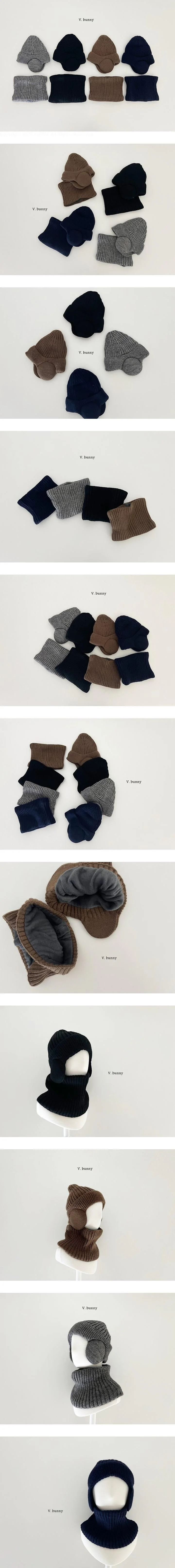 Warmer Beanie Set by V Bunny for Child unisex - view 1