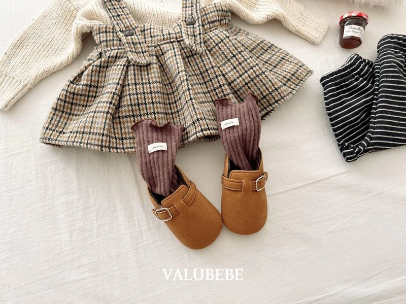 Marble Check Pleated Skirt by Valu Bebe for Baby - view 8