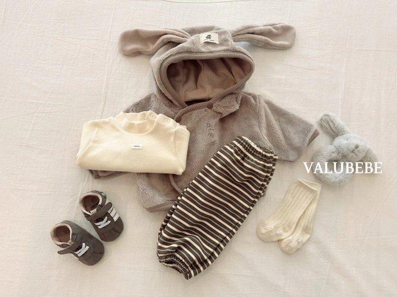 Rabbit Fleeced Jacket by Valu Bebe for Baby - view 6