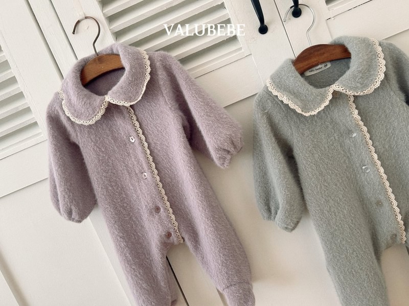 Coco Knit Footed Suit by Valu Bebe for Baby - view 6