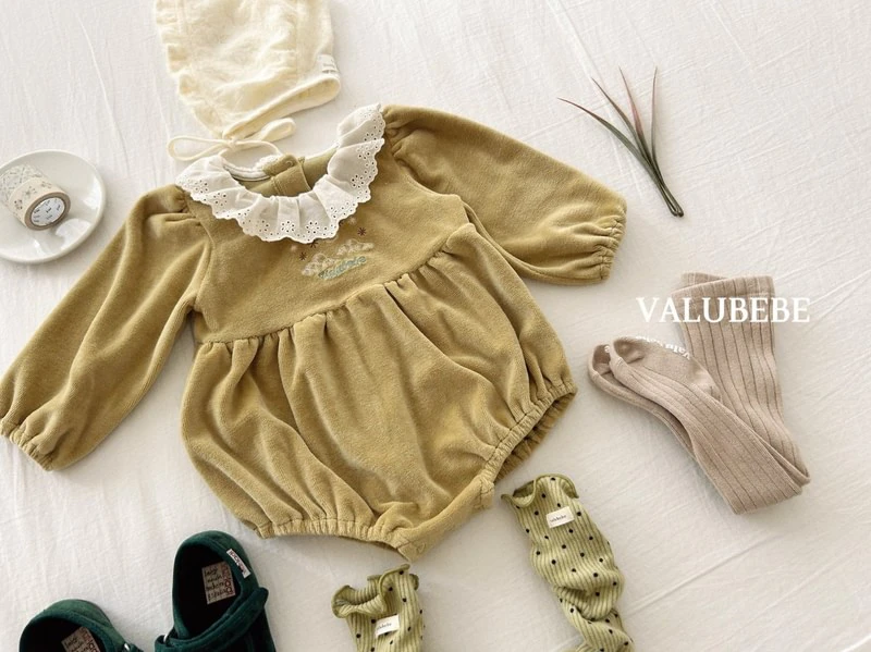 Embroidery Velour Suit by Valu Bebe for Baby - view 6