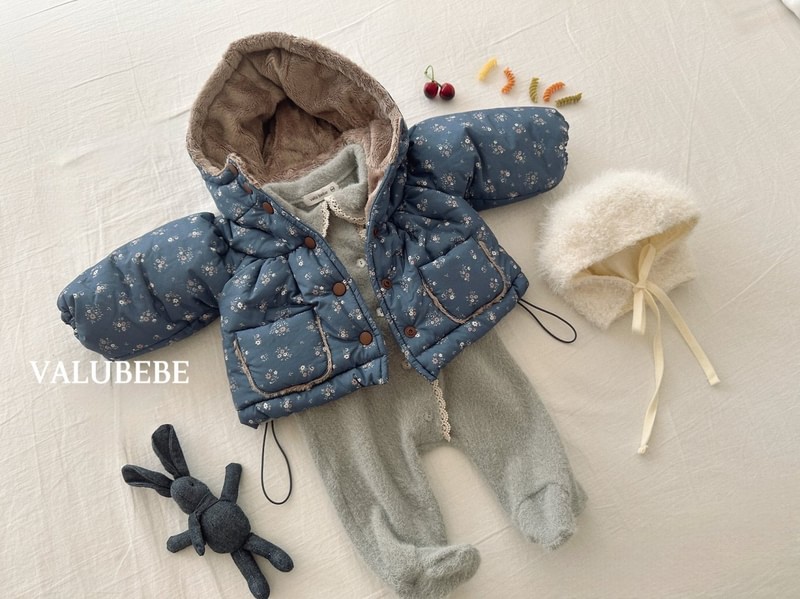 Coco Knit Footed Suit by Valu Bebe for Baby - view 7