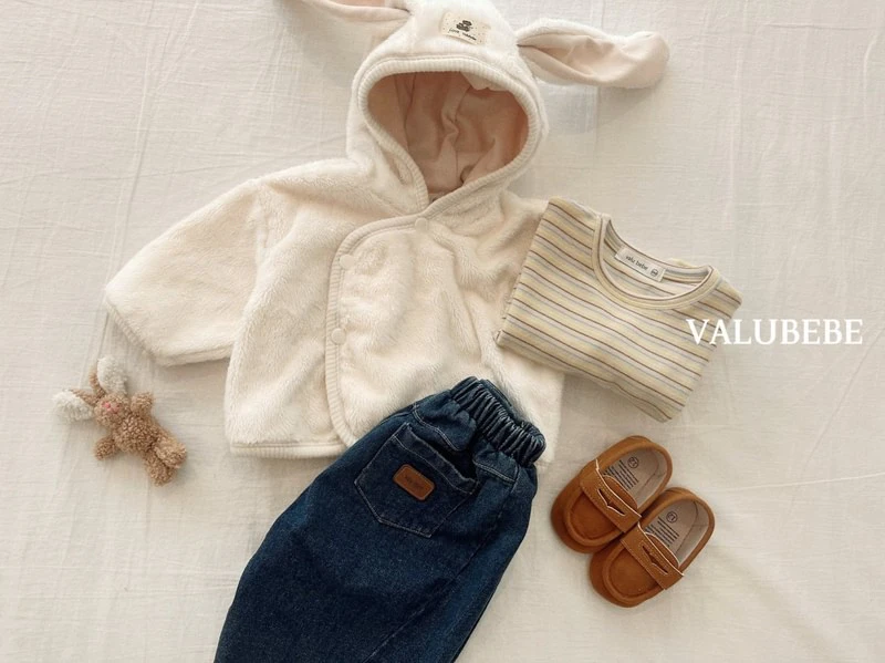 Rabbit Fleeced Jacket by Valu Bebe for Baby - view 9