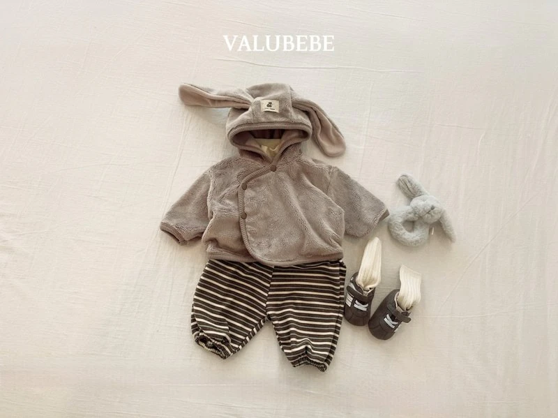 Rabbit Fleeced Jacket by Valu Bebe for Baby - view 10