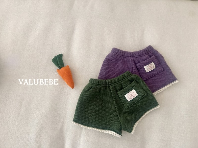 Knit Lace Shorts by Valu Bebe for Baby - view 9