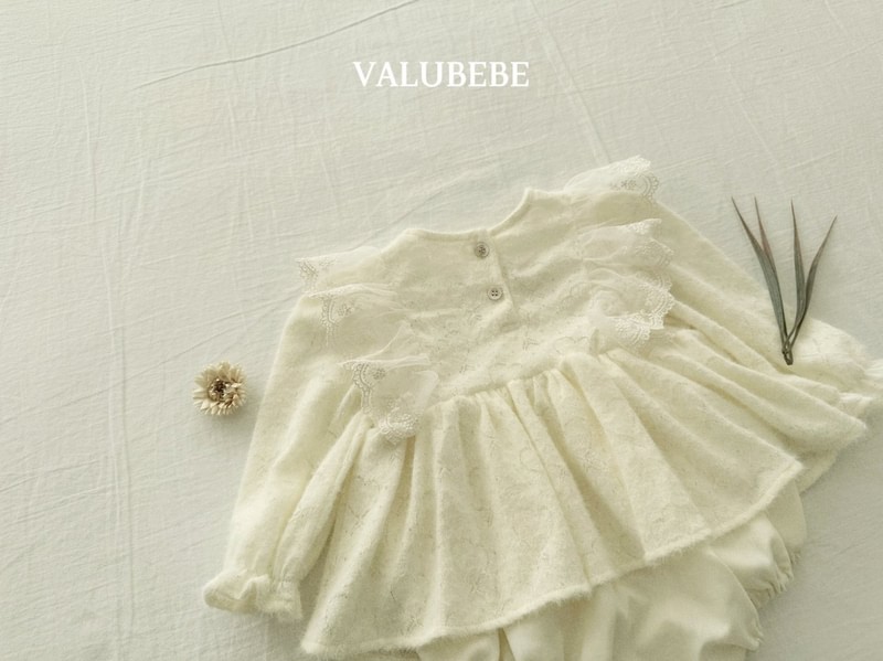 Bella Lace Skirt Suit by Valu Bebe for Baby - view 5