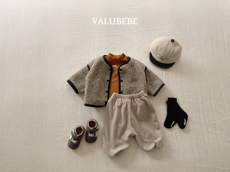 Rookies Striped Half Mock Neck Tee by Valu Bebe for Baby - view 6