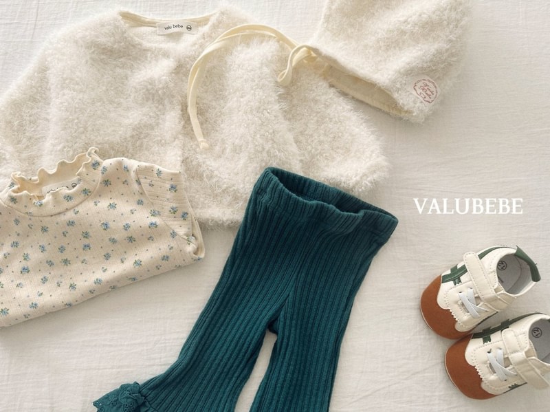 Frill Lace Bootcut Pants by Valu Bebe for Baby - view 6