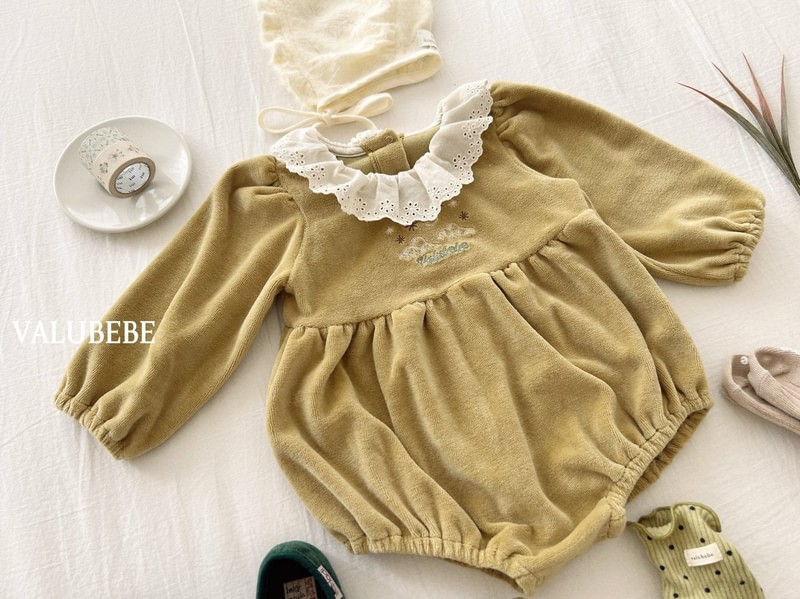 Embroidery Velour Suit by Valu Bebe for Baby - view 11