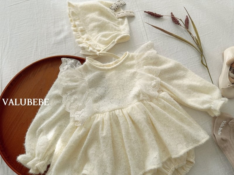 Bella Lace Skirt Suit by Valu Bebe for Baby - view 7