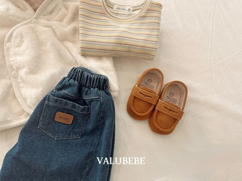 Bongbong Fleeced Denim Pants by Valu Bebe for Baby - view 9