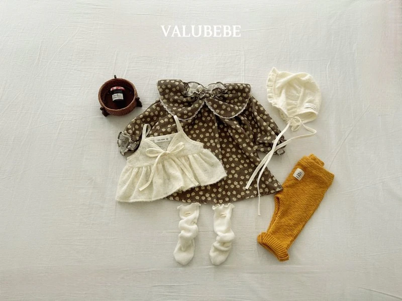 Fleeced Rib Trim Leggings by Valu Bebe for Baby - view 8
