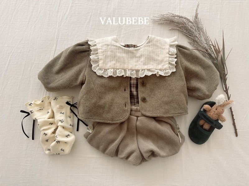 Crown Ribbon Doldol Socks by Valu Bebe for Baby - view 4