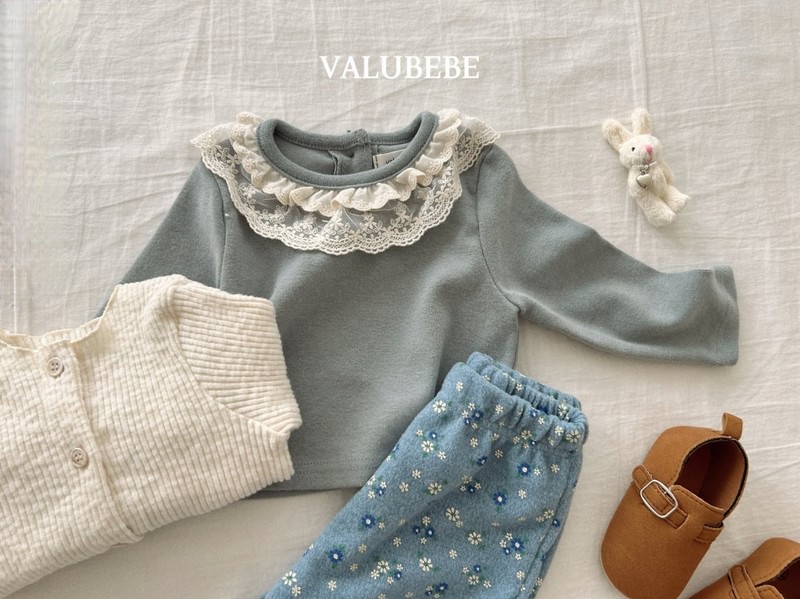 Lace Cancan Frill Tee by Valu Bebe for Baby - view 10