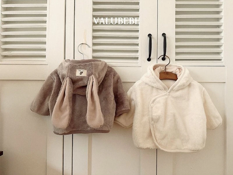 Rabbit Fleeced Jacket by Valu Bebe for Baby - view 1