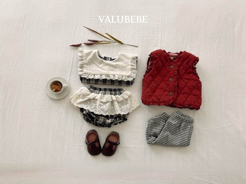 Frill Padded Vest by Valu Bebe for Baby - view 8