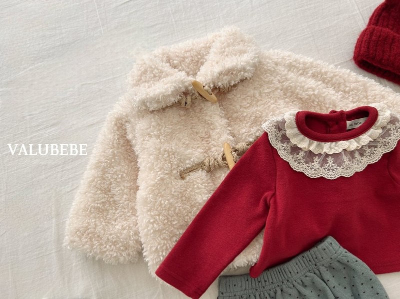 Lace Cancan Frill Tee by Valu Bebe for Baby - view 11