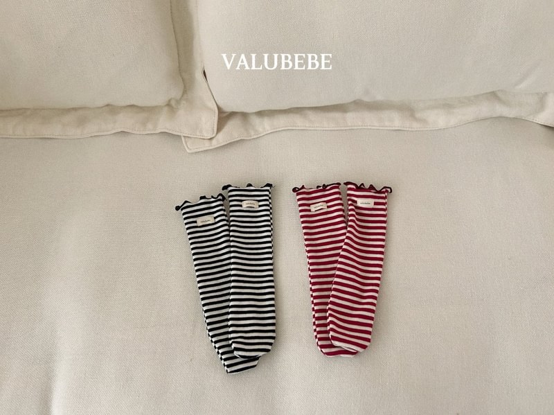Mini Striped Doldol Socks by Valu Bebe for Baby - view 10