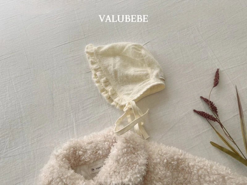 Heart Frill Bonnet Hat by Valu Bebe for Baby - view 9