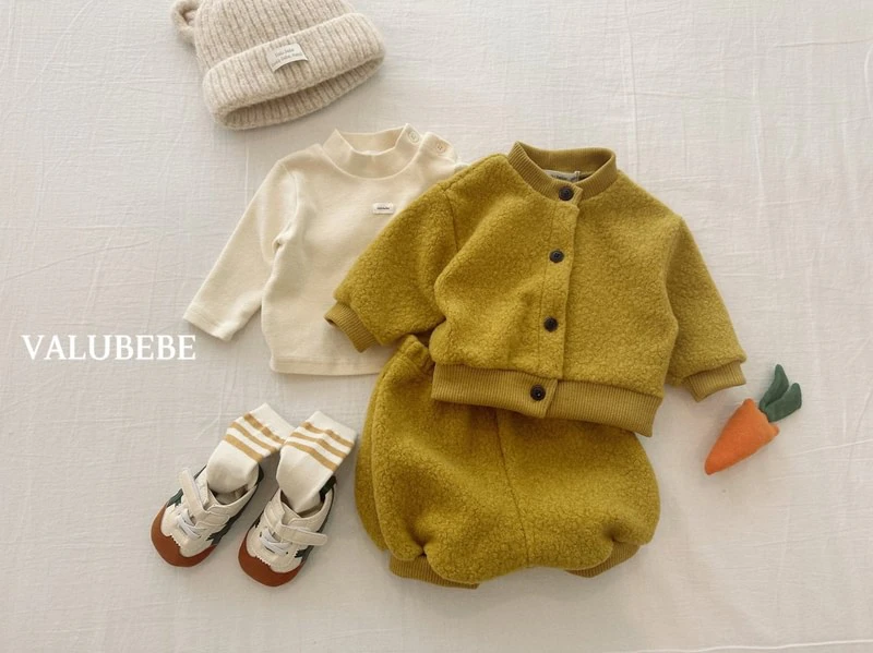 Solid Half Mock Neck Tee by Valu Bebe for Baby - view 5