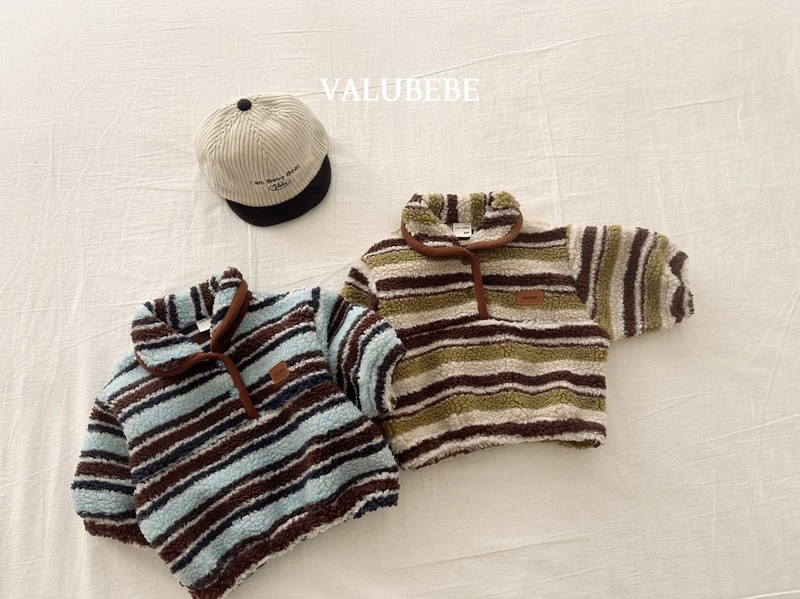 Wrinkle Collar Anorak by Valu Bebe for Baby - view 11