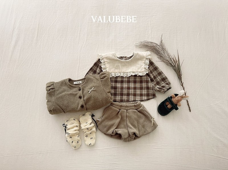 Check Cape Blouse by Valu Bebe for Baby - view 4