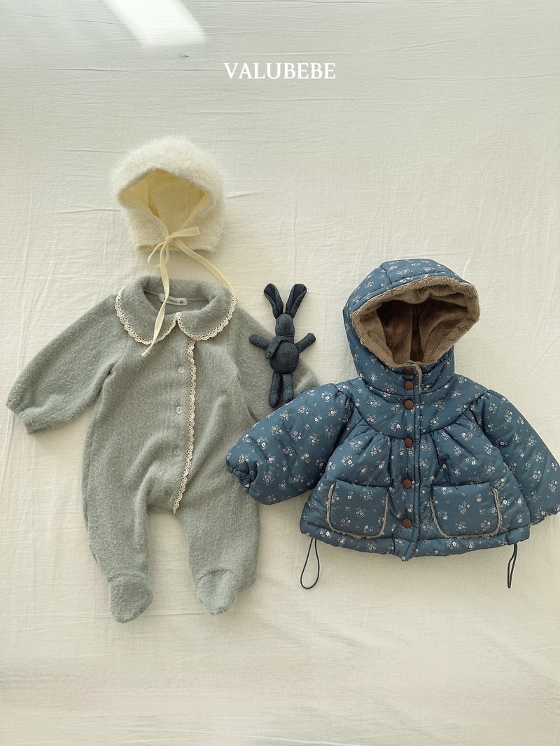Coco Knit Footed Suit by Valu Bebe for Baby - view 4