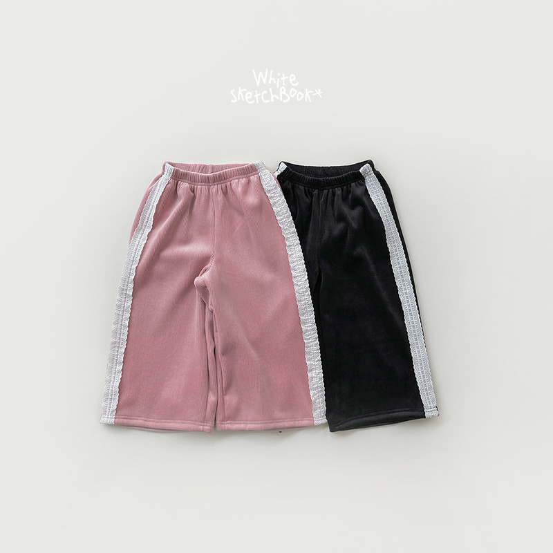 Lace Velour Pants by Whitesketchbook for Child - view 10