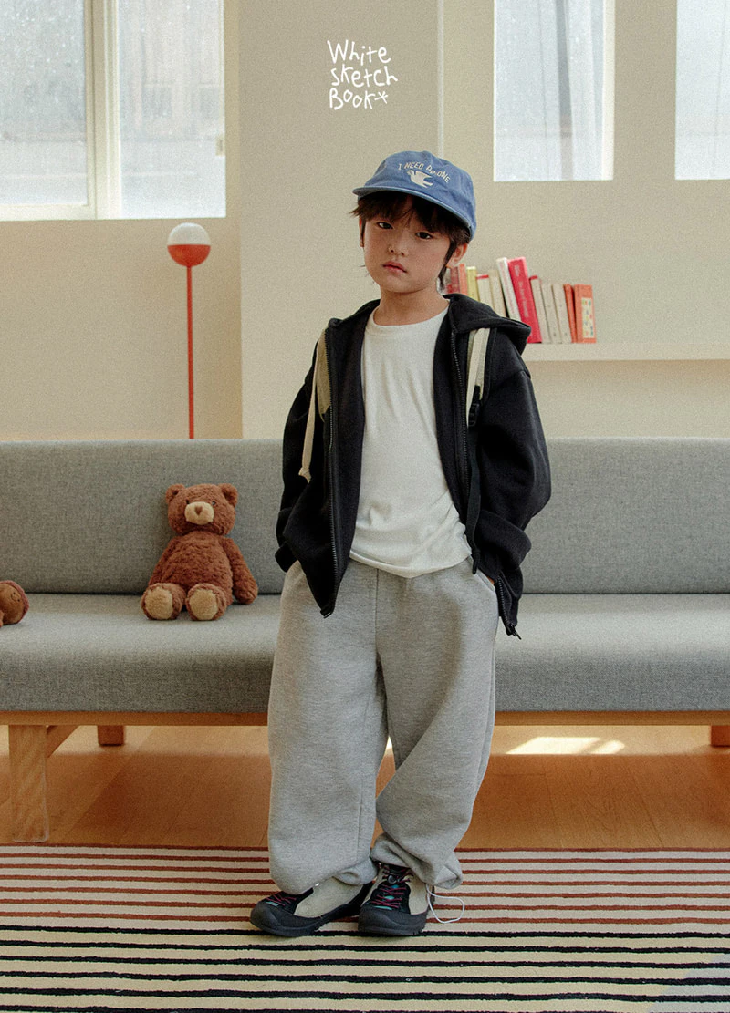 Hug Fleece Hooded Zip-Up by Whitesketchbook for Child - view 3