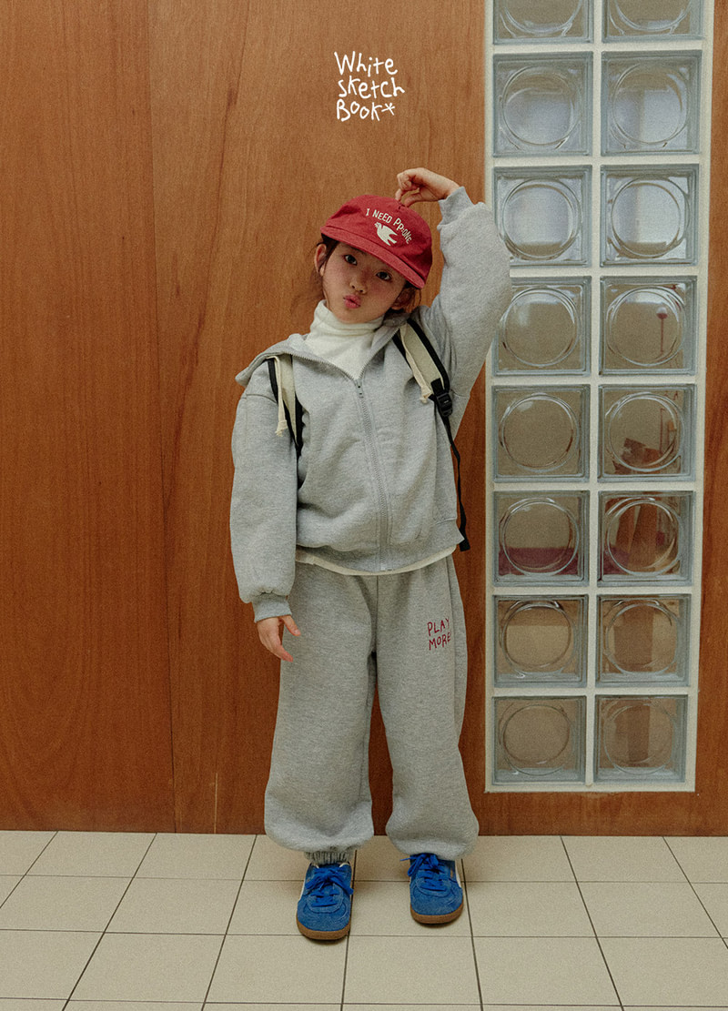 Clay Fleece Jogger Pants by Whitesketchbook for Child - view 7