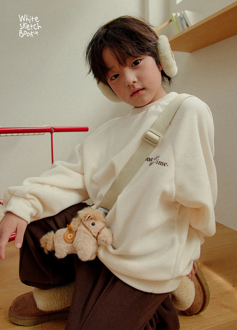 Fleece Pintuck Pants by Whitesketchbook for Child - view 7