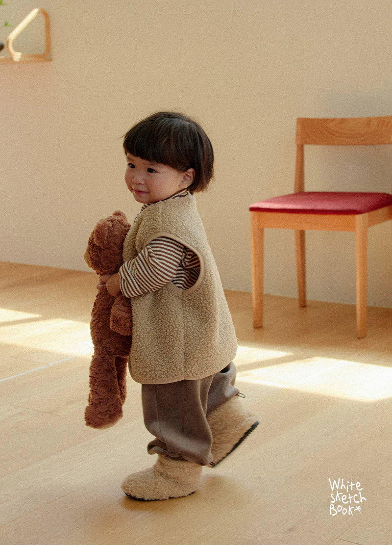Ribbed Striped Half Turtleneck by Whitesketchbook for Child - view 5