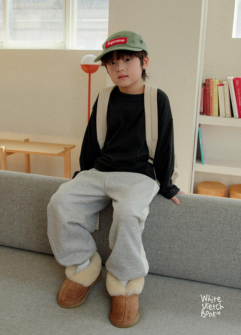 Tong Tong Fleece Jogger Pants by Whitesketchbook for Child - view 5