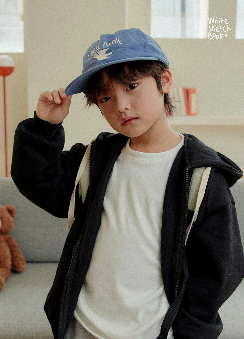 Hug Fleece Hooded Zip-Up by Whitesketchbook for Child - view 4