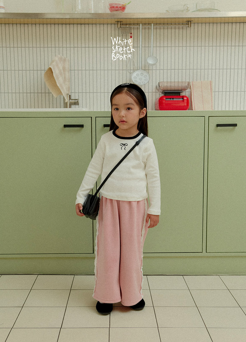 Lace Velour Pants by Whitesketchbook for Child - view 3