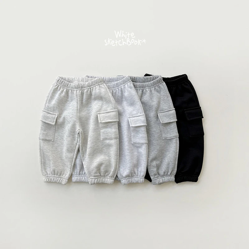 Pocket Fleece Cargo Pants by Whitesketchbook for Child - view 10