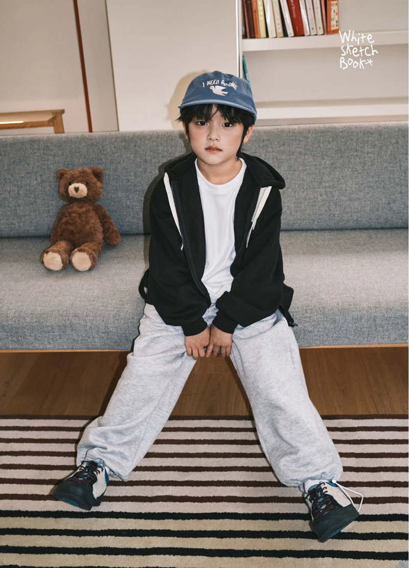 Hug Fleece Hooded Zip-Up by Whitesketchbook for Child - view 5
