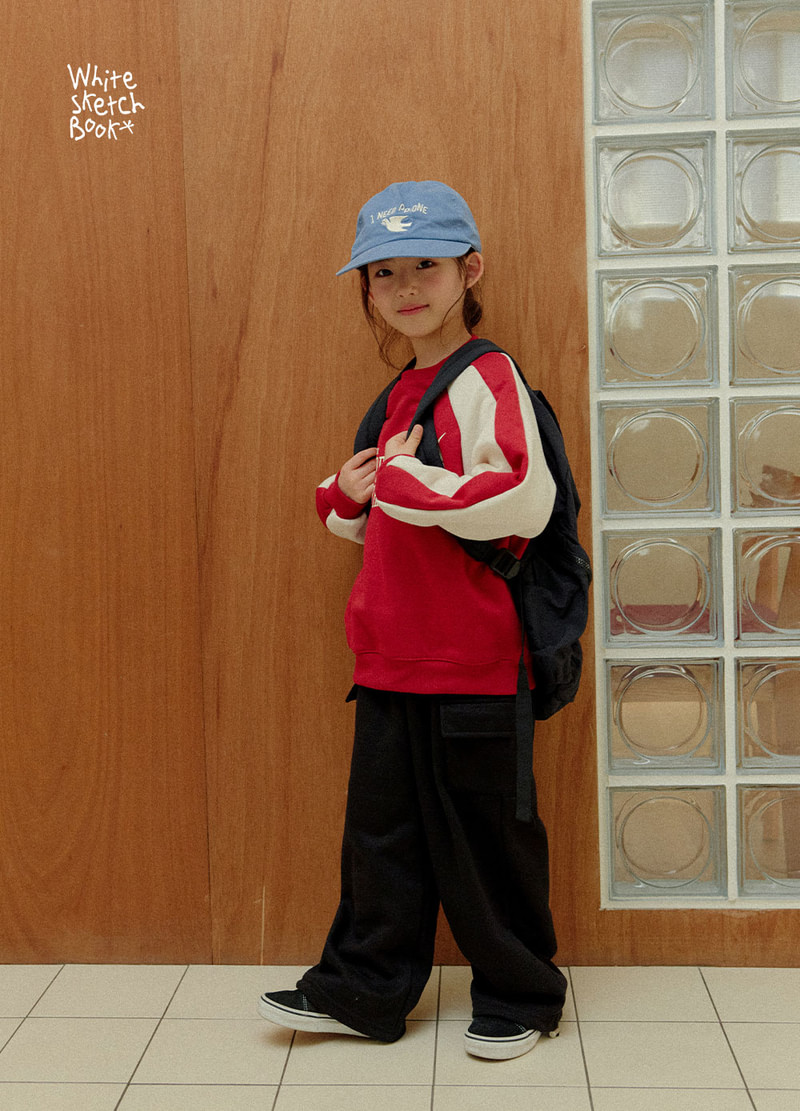Donut Color Block Fleece Sweatshirt by Whitesketchbook for Child - view 4