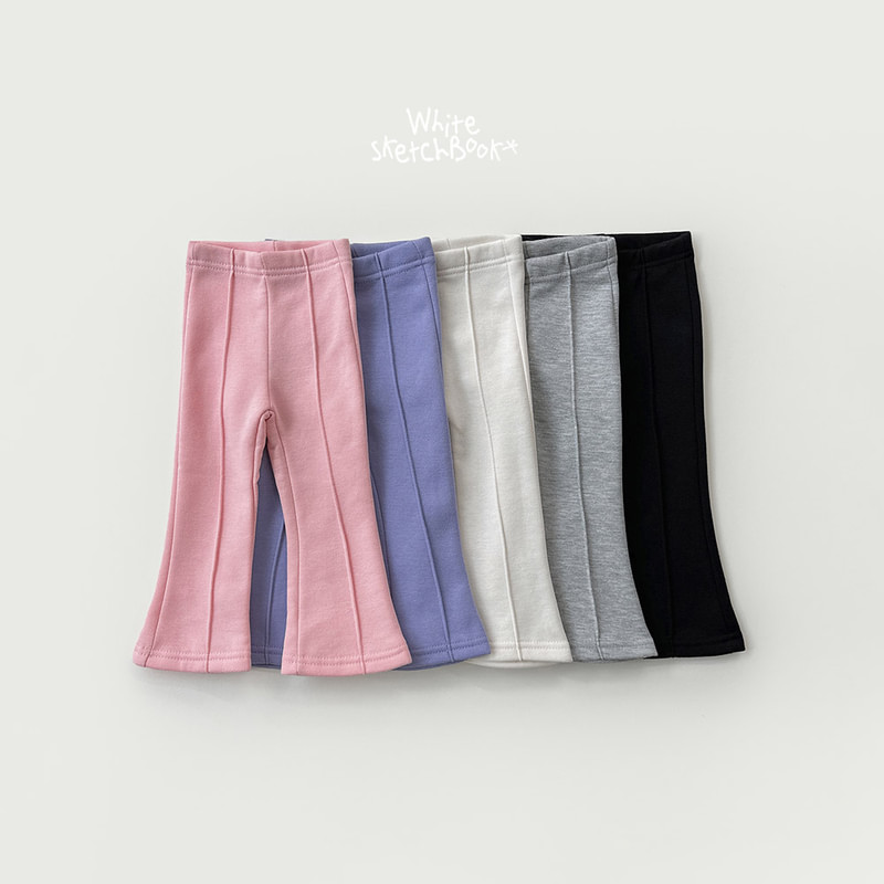 Pintuck Fleece Bootcut Pants by Whitesketchbook for Child - view 1