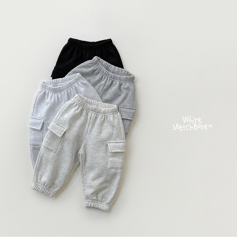 Pocket Fleece Cargo Pants by Whitesketchbook for Child - view 11