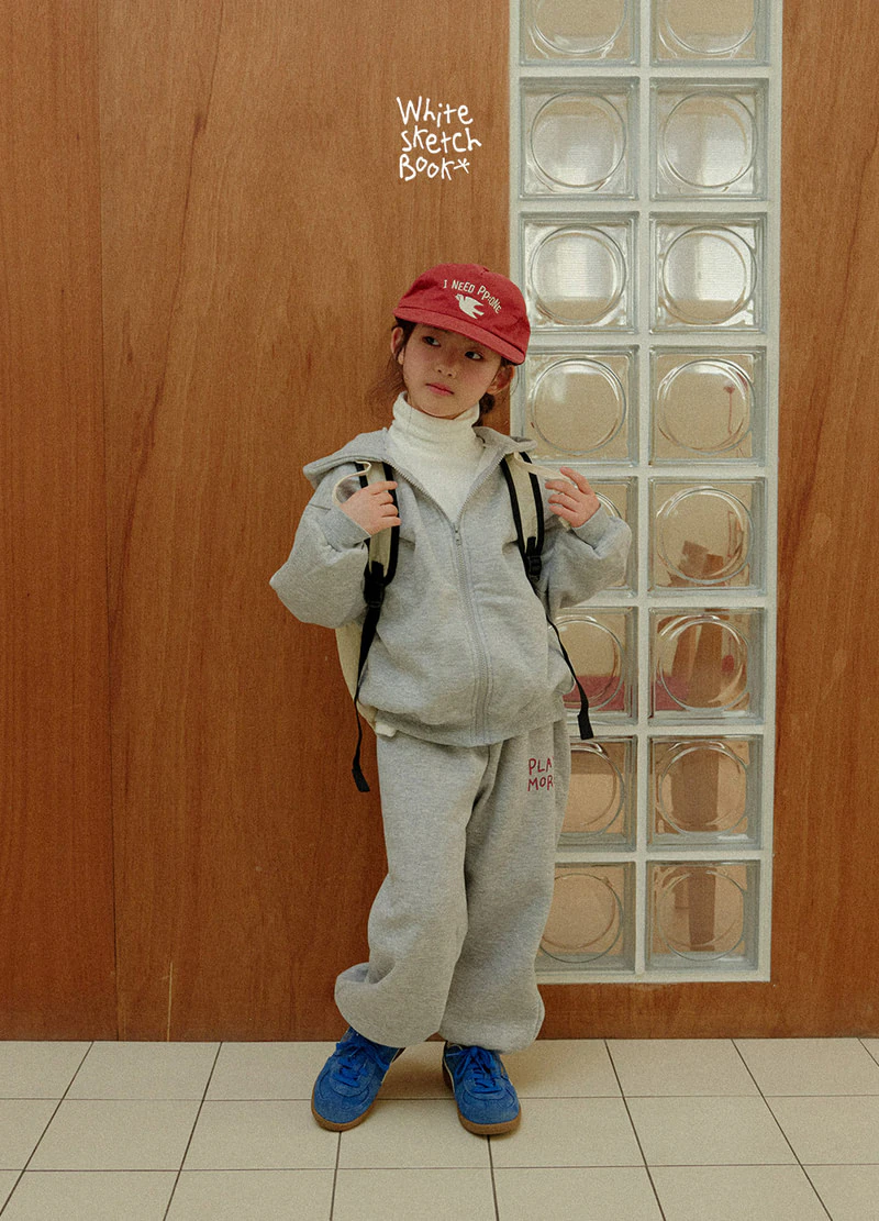 Hug Fleece Hooded Zip-Up by Whitesketchbook for Child - view 6