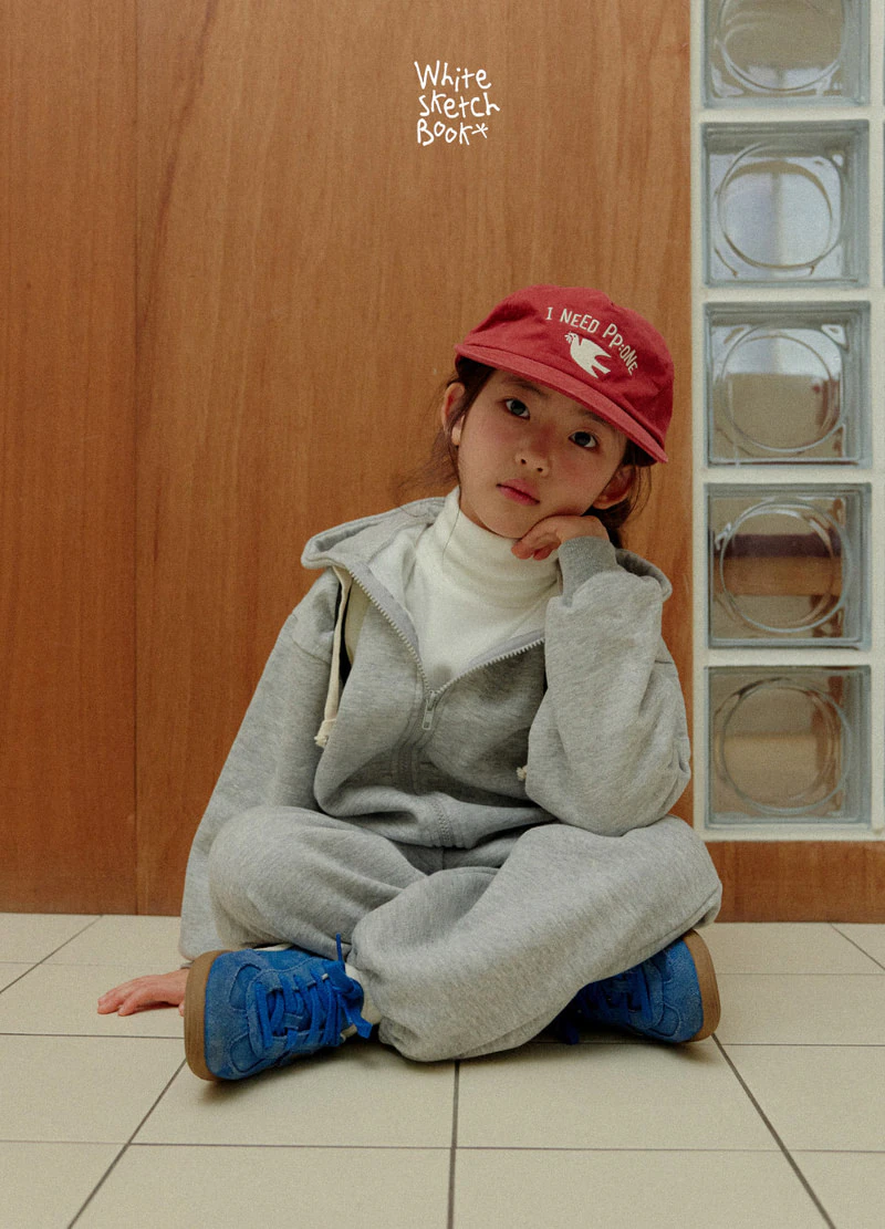 Hug Fleece Hooded Zip-Up by Whitesketchbook for Child - view 7