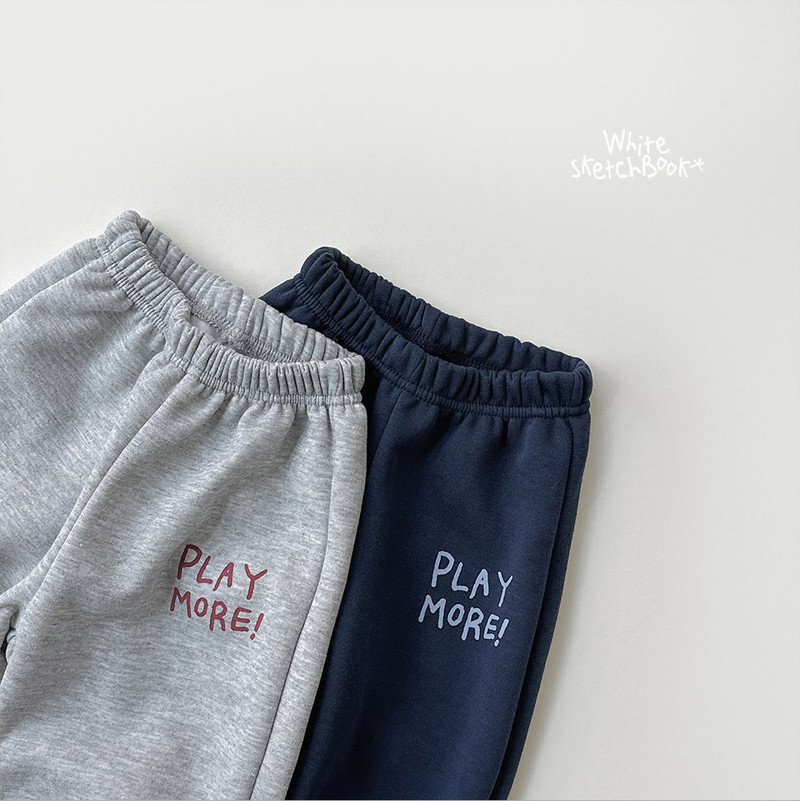 Clay Fleece Jogger Pants by Whitesketchbook for Child - view 12
