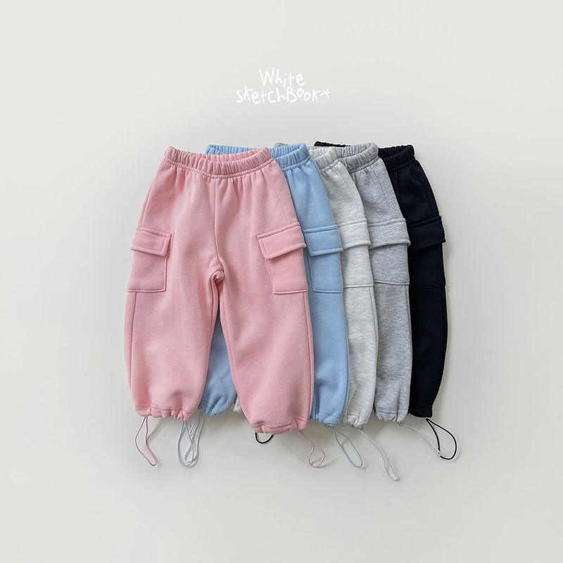 Fleece String Cargo Pants by Whitesketchbook for Child - view 10