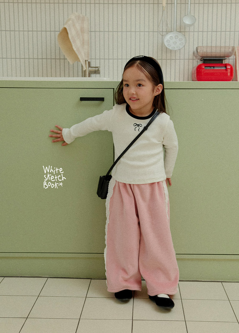 Lace Velour Pants by Whitesketchbook for Child - view 6