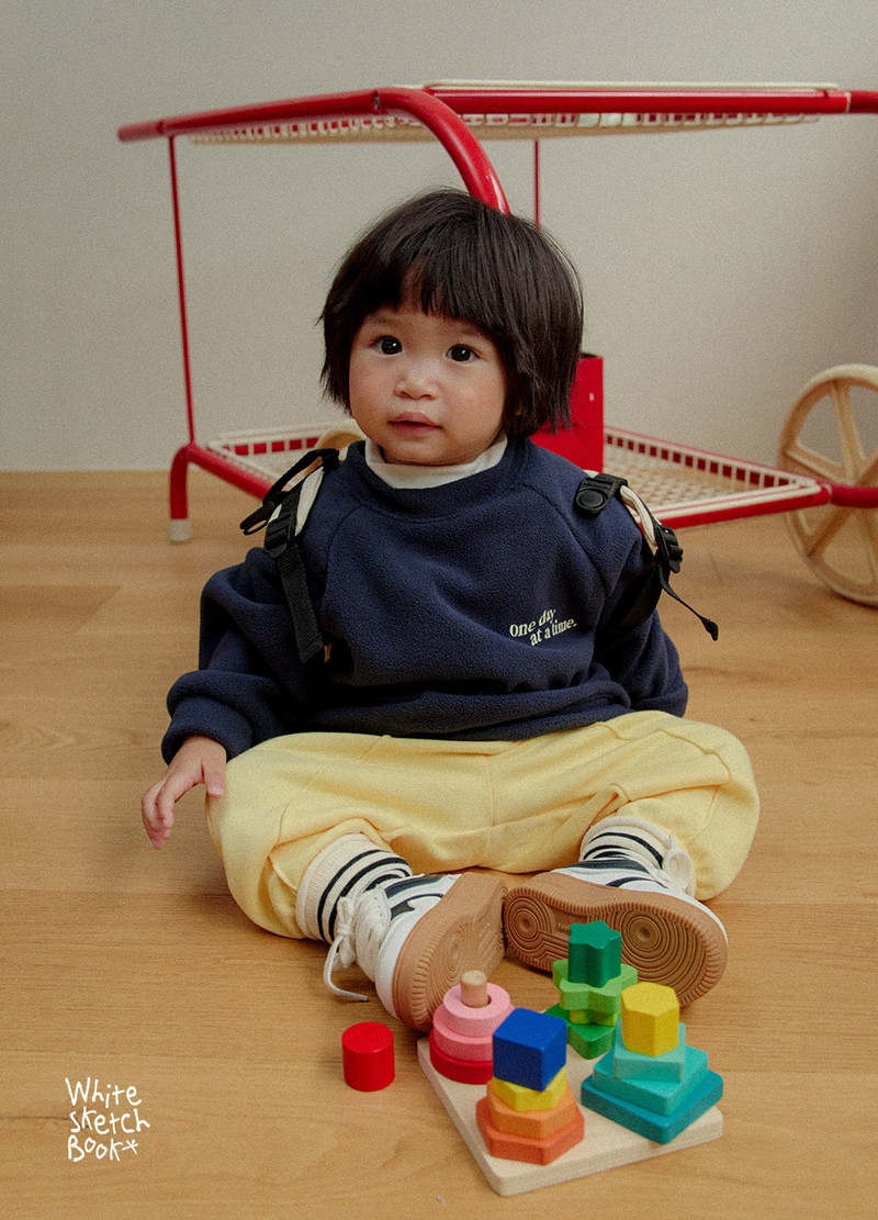 Winter Fleece Pintuck Pants by Whitesketchbook for Child - view 3