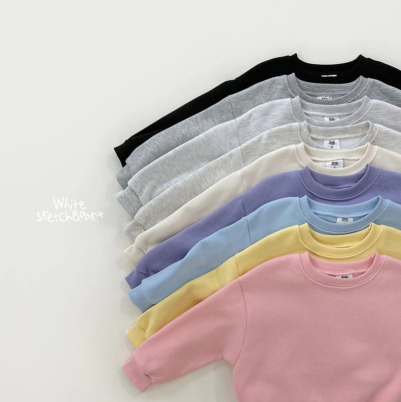 Weekly Fleece Sweatshirt by Whitesketchbook for Child - view 11