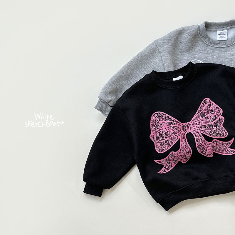 Lily Ribbon Fleece Sweatshirt by Whitesketchbook for Child - view 12