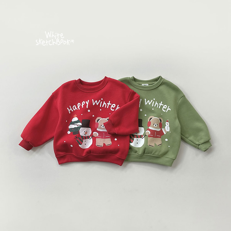 Snow Fleece Sweatshirt by Whitesketchbook for Child - view 1